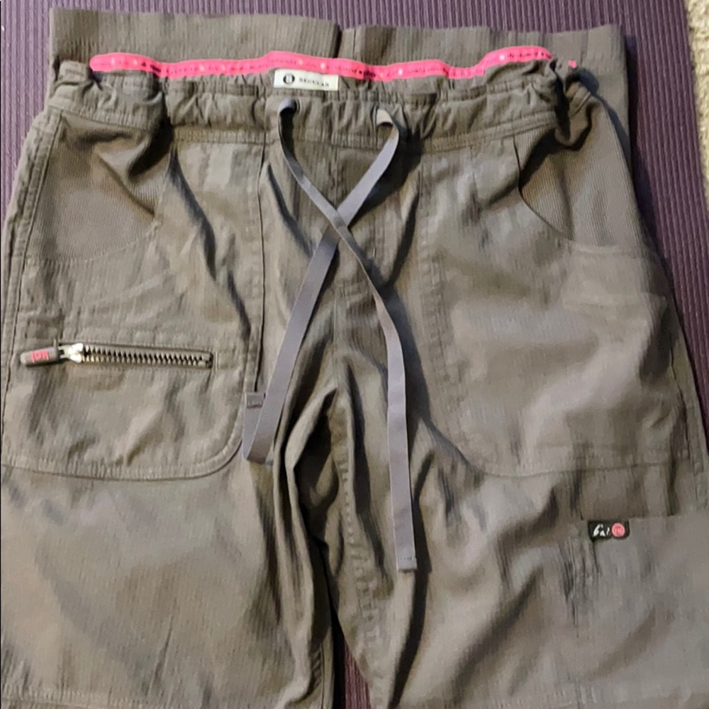 Koi lite gray scrub pants